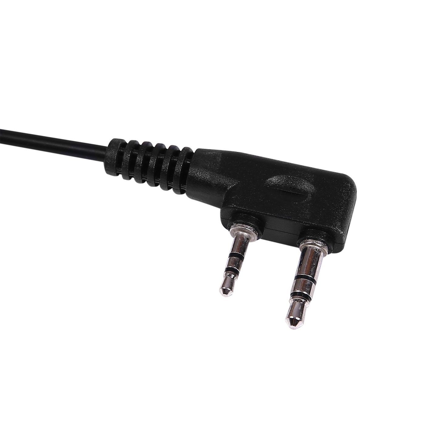 Covert Walkie Talkie Earpiece and Mic for Kenwood and Baofeng Radios 2-Pin